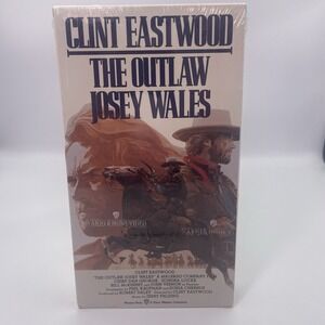 The Outlaw Josey Wales VHS SEALED Clint Eastwood VTG